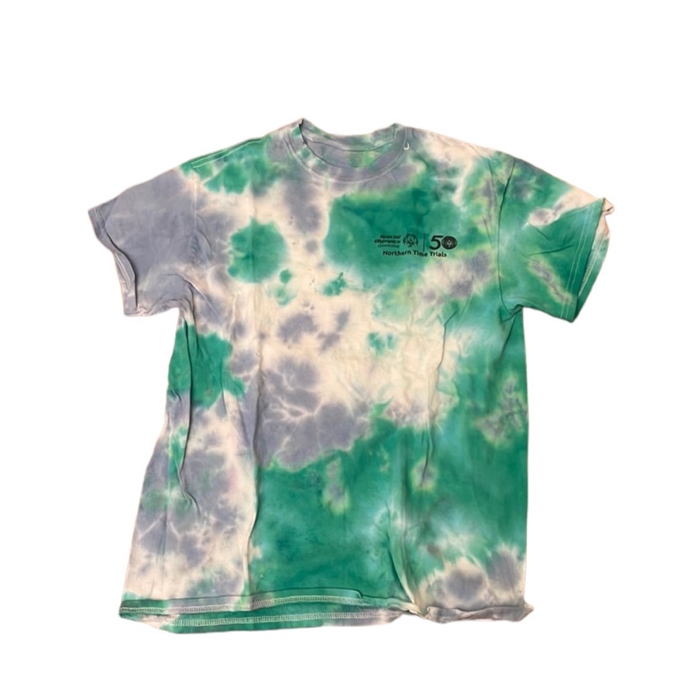 Cotton tie dye tee. Size S. Used.